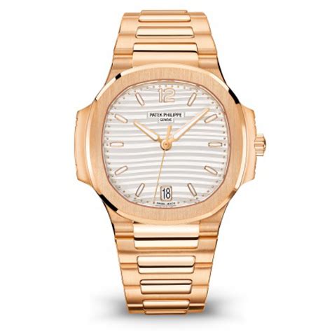 patek philippe women's rose gold|Patek Philippe nautilus 5711 price.